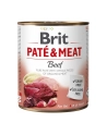 Karma BRIT PATÉ 'amp; MEAT z wołowiną dla psa 800g - nr 1