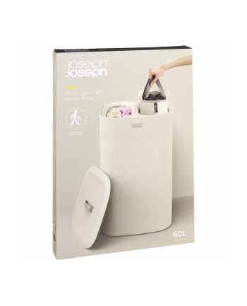 Podwójny kosz na pranie 60l ecru JOSEPH JOSEPH nr 2