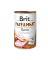 Karma BRIT PATÉ 'amp; MEAT z królikiem dla psa 400g - nr 1