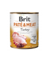 Karma BRIT PATÉ 'amp; MEAT z indykiem dla psa 800g - nr 1