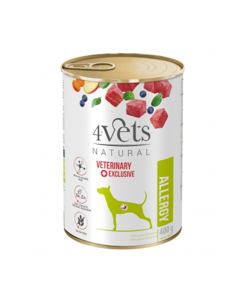 4VETS NATURAL -Allergy Lamb Dog 400g