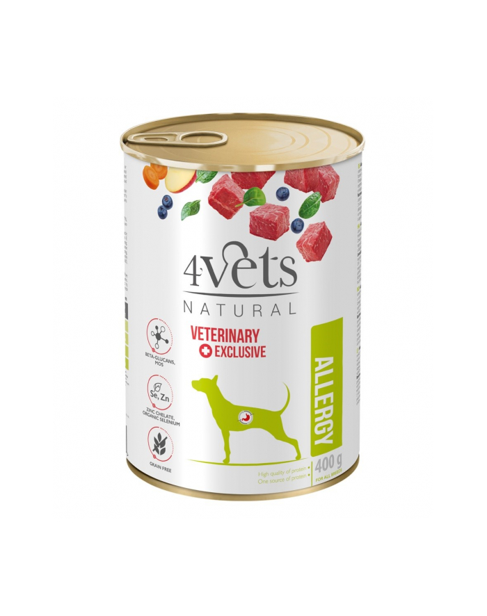 4VETS NATURAL -Allergy Lamb Dog 400g główny