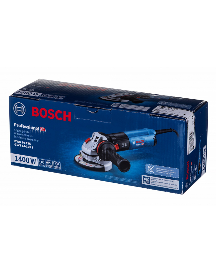 Szlifierka kątowa 125mm 1400W GWS 06017D0100 BOSCH główny