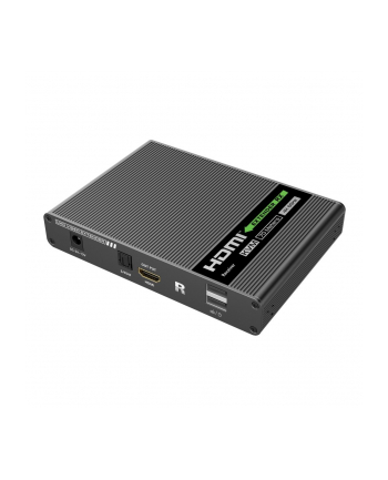 TECHLY KVM EXTEND-ER HDMI/USB PO SKRĘTCE CAT6A/7 DO