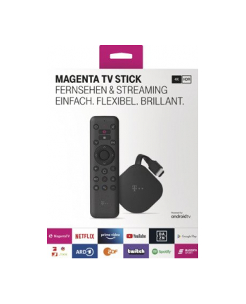 Telekom MagentaTV Stick 4K UHD 2160p Black