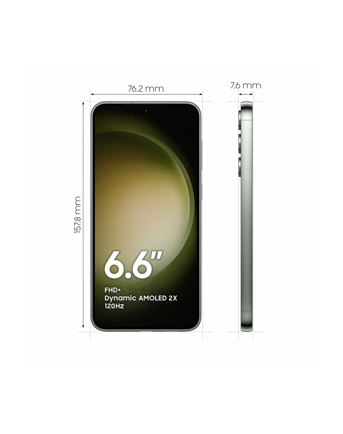 Smartfon Samsung Galaxy S23+ (S916) 5G 8/512GB Green główny