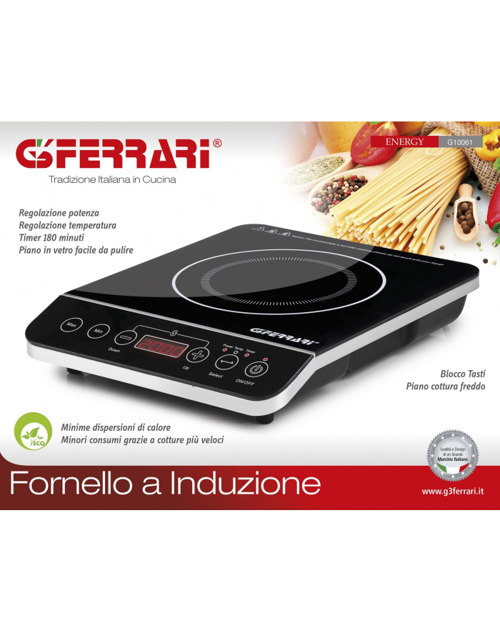 Kuchenka indukcyjna G3Ferrari G10061 1 pole główny