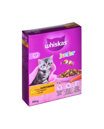 WHISKAS Junior z kurczakiem 300g