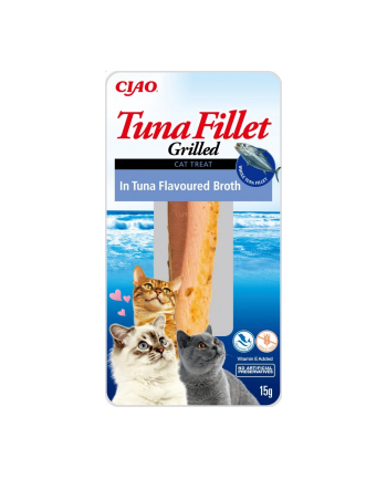inaba Przysmak Filet z tuńczyka w bulionie dla kota 15g