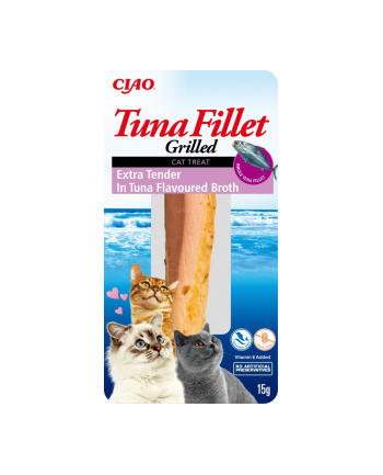 inaba Przysmak Filet extra z tuńczyka w bulionie kot 15g