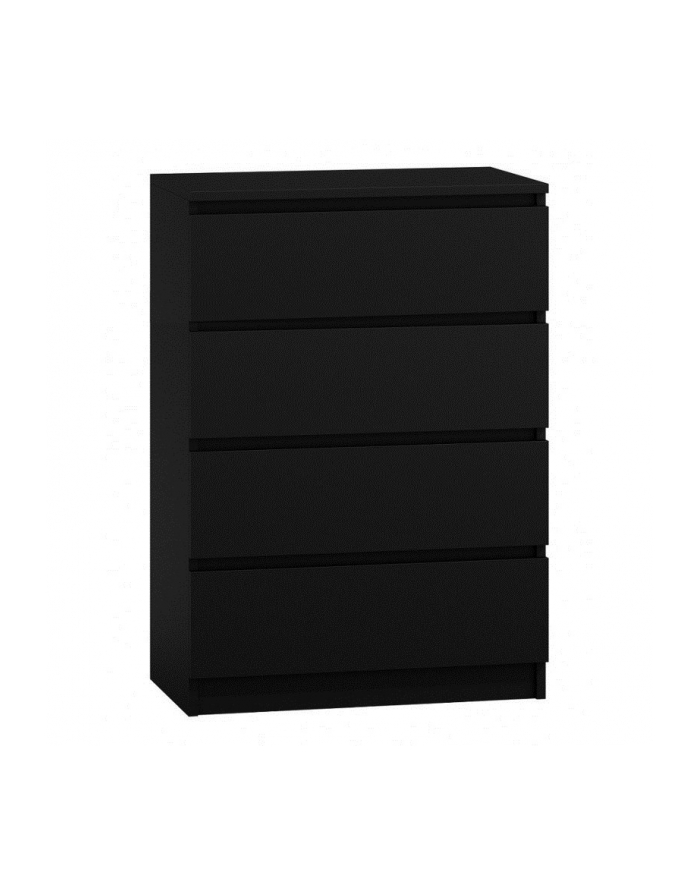 top e shop M4 MALWA KOMODA 4 SZUFLADY CZARNY główny