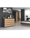 top e shop Komoda M8 140 138x40xH97 antracyt/artisan - nr 1