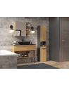 top e shop Szafka łazienkowa NEL I 31x30xH174 antracyt/artisan - nr 8