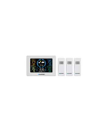 BLAUPUNKT Stacja pogodowa z 3 czujnikami z LCD WS40WH nr 1