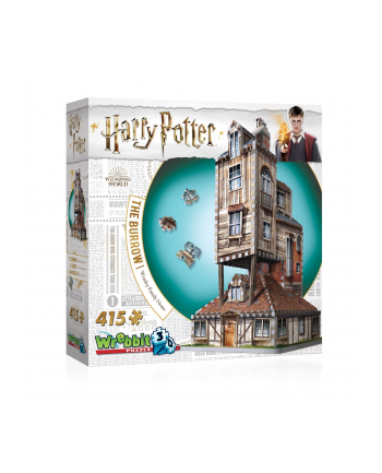 wrebbit 3d Wrebbit puzzle 3D Harry Potter Dom Weasleyów  415 el