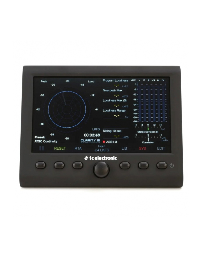 TC Electronic Clarity M - Stereofoniczny miernik audio 51 główny