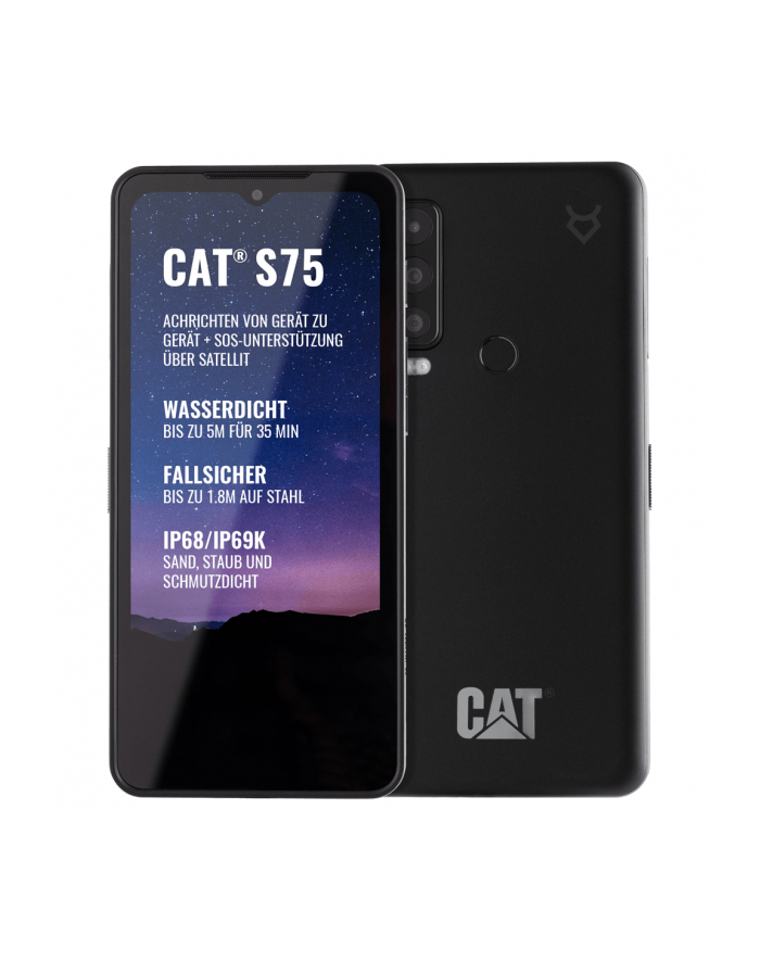 caterpillar Smartfon CAT S75 6/128GB Czarny główny