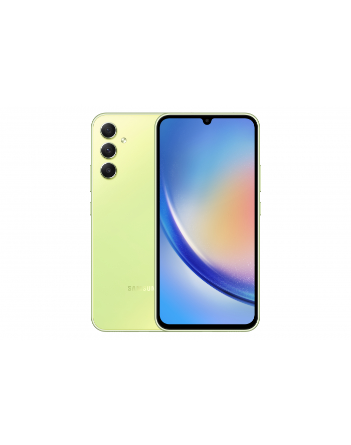 Smartfon Samsung Galaxy A34 (A346B) 8/256GB 6,6''; SAMOLED 1080 x 2408 5000 mAh Dual SIM 5G Lime główny