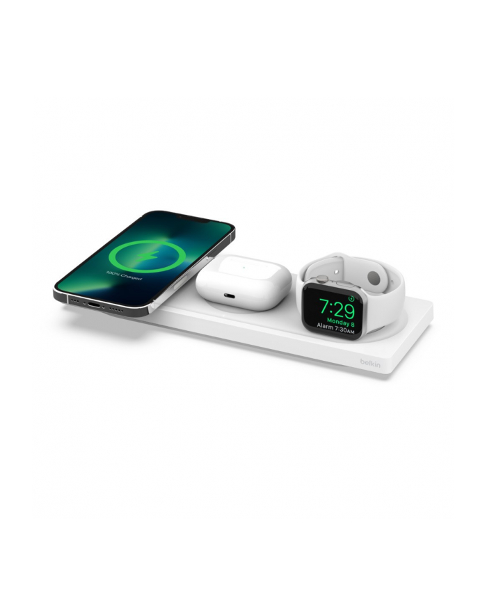 BELKIN WIRELESS CHARGING 3IN1 PAD WITH MAGSAFE WHT główny