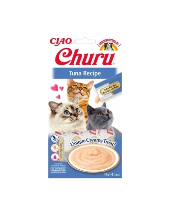 Przysmak Inaba CHURU Tuńczyk dla kota 4x14g