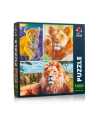 czerwonyer kafer Puzzle Rodzina lwów DT1000-01 - nr 1