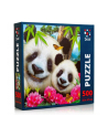 czerwonyer kafer Puzzle Panda selfie DT500-03 - nr 1