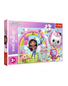 Puzzle 24el Maxi Wesoła Gabi. Koci Domek Gabi 14353 Trefl - nr 2