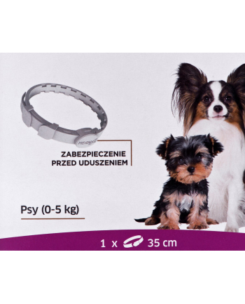 FRANCOD-EX Obroża biobójcza PREVENDOG 35 cm dla bardzo małych psów do 5 kg - 1 szt