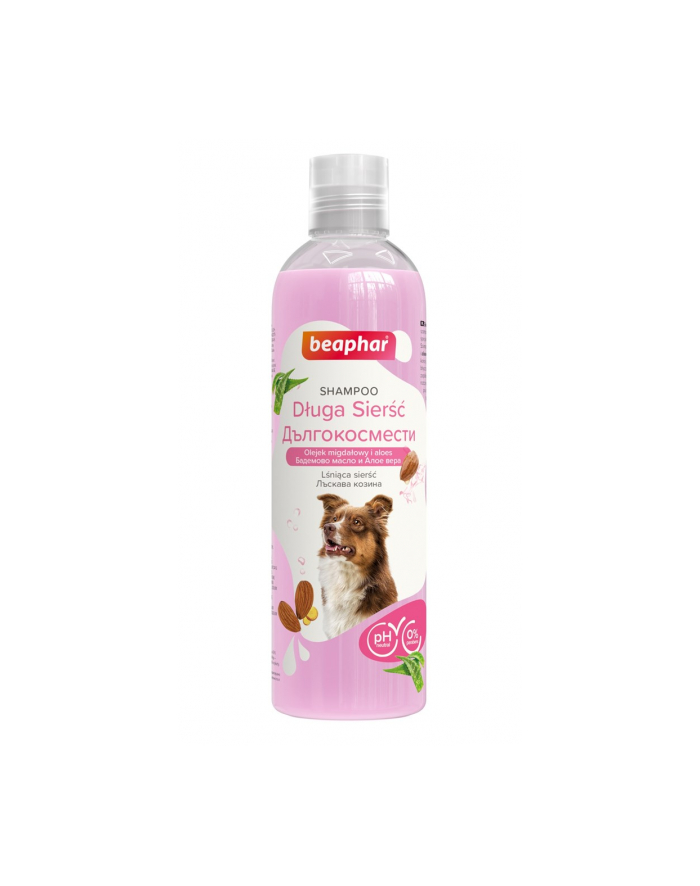 Beaphar szampon do długiej sierści dla psów 250ml główny