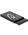 DeLOCK external enclosure for 2.5? SATA HDD / SSD with SuperSpeed USB 10 Gbps (USB 3.1 Gen 2), drive enclosure (Kolor: CZARNY) - nr 6