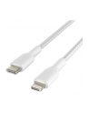 BELKIN KABEL BRAID-ED USB-C - LIGHTNING, 1M, BIAŁY - nr 12