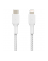 BELKIN KABEL BRAID-ED USB-C - LIGHTNING, 1M, BIAŁY - nr 15