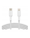 BELKIN KABEL BRAID-ED USB-C - LIGHTNING, 1M, BIAŁY - nr 16