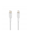 BELKIN KABEL BRAID-ED USB-C - LIGHTNING, 1M, BIAŁY - nr 3