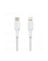 BELKIN KABEL BRAID-ED USB-C - LIGHTNING, 1M, BIAŁY - nr 4