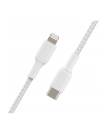 BELKIN KABEL BRAID-ED USB-C - LIGHTNING, 1M, BIAŁY - nr 7