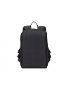 RIVACASE PLECAK NA LAPTOP 13,3-14 ALPENDORF ECO, CZARNY, MATERIAŁ WODOODPORNY, EKO RPET, KIESZENIE NA SMARTFON, DOKUM,AKCES - nr 77