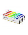 KINGSTON DDR5 128GB 5200Mhz CL40 FURY Beast White RGB KITx4 - nr 4