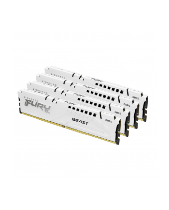 KINGSTON DDR5 128GB 5200Mhz CL40 FURY Beast White KITx4
