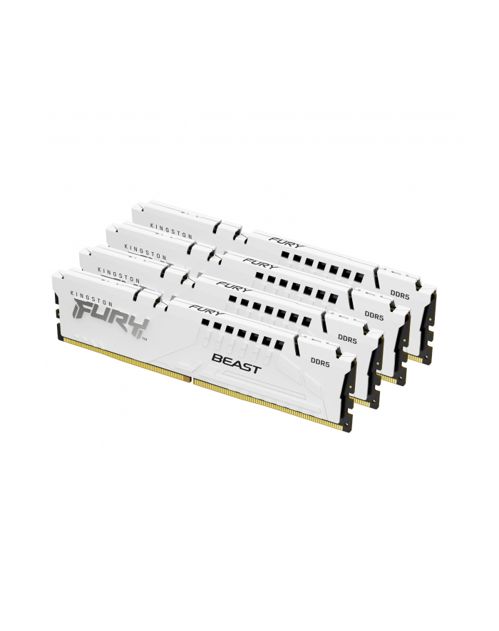 KINGSTON DDR5 128GB 5200Mhz CL40 FURY Beast White KITx4 główny