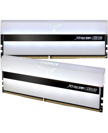 Team Group DDR4 - 32GB - 4000 - CL - 18 T-F XTREEM ARGB Kolor: BIAŁY Dual Kit