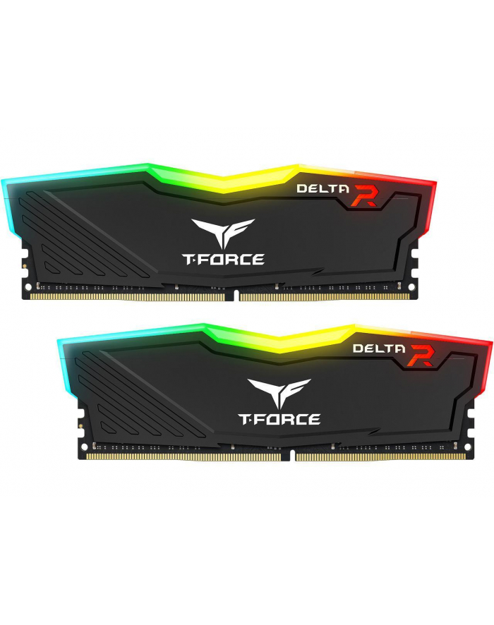 Team Group DDR4 -16GB - 3200 - CL - 16 T-Force Delta Kolor: CZARNY Dual Kit główny