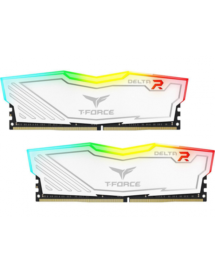 Team Group DDR4 -16GB - 3200 - CL - 16 T-Force Delta Kolor: BIAŁY Dual Kit główny