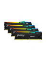 kingston Pamięć DDR5 Fury Beast RGB 128GB(4*32GB)/5200 CL40 czarna - nr 2