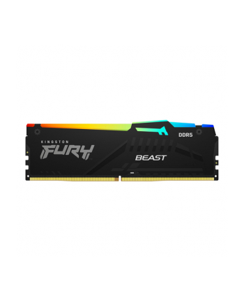 kingston Pamięć DDR5 Fury Beast RGB 64GB(4*16GB)/5200 CL40 czarna