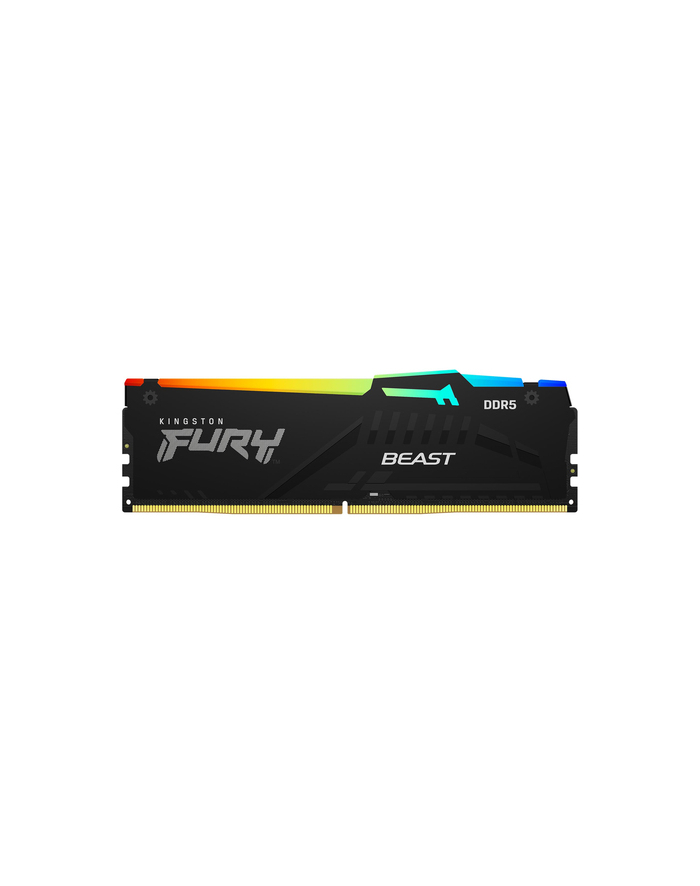kingston Pamięć DDR5 Fury Beast RGB 64GB(4*16GB)/5200 CL40 czarna główny