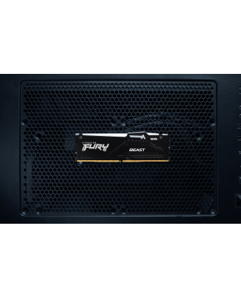 kingston Pamięć DDR5 Fury Beast RGB 128GB(4*32GB)/5600 CL40 czarna