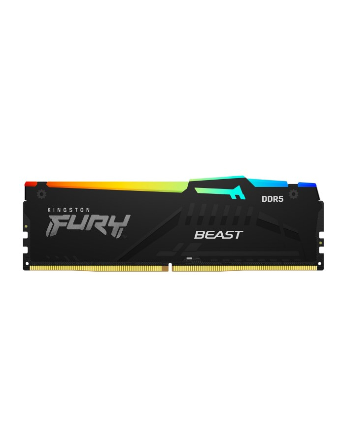 kingston Pamięć DDR5 Fury Beast RGB 128GB(4*32GB)/5600 CL40 czarna główny