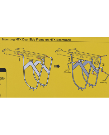 Bagażnik rowerowy Topeak MTX Dual Side Frame