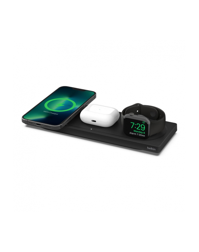 BELKIN 3IN1 WIRELESS CHARGING PAD WITH MAGSAFE BLK główny